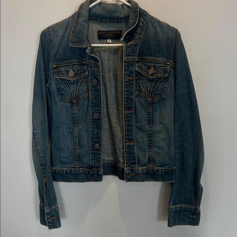Juicy Couture Classic Blue Jean Jacket